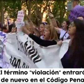 El término 'violación' entrará de nuevo en el Código Penal
