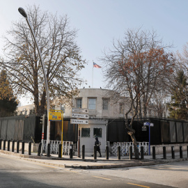 Vista del edificio de la Embajada de EEUU en Ankara (Turquía). REUTERS/Umit Bektas