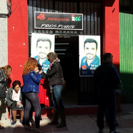 La sede del Partido Comunista e Izquierda Unida en Pinos Puente, Granada.