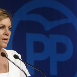 La ministra de Defensa y secretaria general del PP, María Dolores Cospedal, en una imagen de archivo. EFE