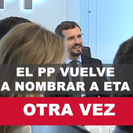 El PP vuelve a nombrar a ETA... otra vez