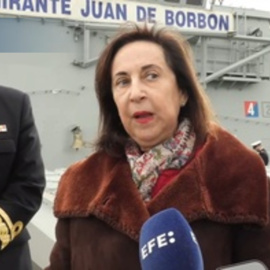 Robles reconoce la dificultad de los militares españoles para mantener la paz en Líbano