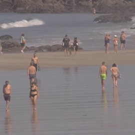 Los termómetros marcan hasta 15 grados más de lo habitual