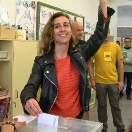 Laia Estrada hace un llamamiento a llenar las urnas con papeletas "antifascistas, de izquierdas e independentistas"