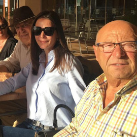 Esther Doña refleja su consternación por la muerte de su padre