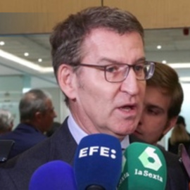 Feijóo acusa al PSOE de "humillar" a Page por "criticar un poco a Sánchez"
