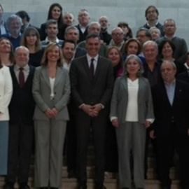 Sánchez y Alegría se reúnen con la comisión permanente del Consejo Escolar del Estado