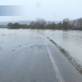 Remite el temporal que ha dejado inundaciones y vías cortadas por nieve y lluvias