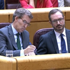 Pedro Sánchez, en el debate en el Senado: "Señor Hernando, se me había olvidado que está usted aquí"