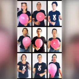 "El cáncer de mama no es un camino de rosas"