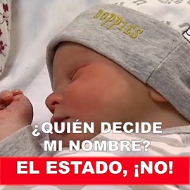 ¿Quién decide mi nombre?  El estado, ¡no!