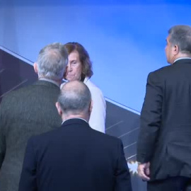 Laporta entrega el Premio Internacional de Periodismo Manuel Vázquez Montalbán a Gary Lineker