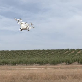 Despega con éxito el primer aerotaxi español