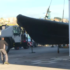 Esta es la narcolancha que embistió la zodiac de los guardias civiles fallecidos