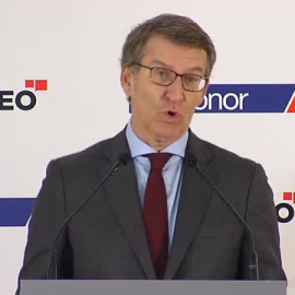 Feijóo: "No se puede pactar la renovación de los jueces con quien quiere dejar sin efecto la resolución de los jueces"