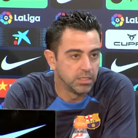 Xavi: "Noto la confianza total en el proyecto"