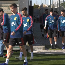 La Selección prepara el partido frente a Croacia