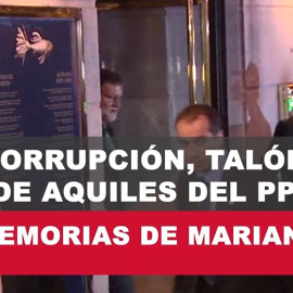 Memorias de Mariano: La corrupción, el talón de alquiles del PP
