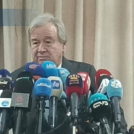 Guterres visita Jordania y denuncia la situación en Gaza