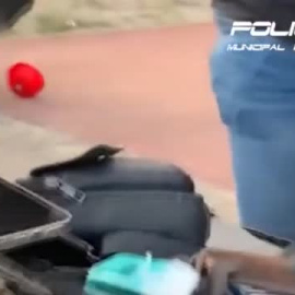 Cuatro detenidos con una treintena de armas en un cementerio de Madrid