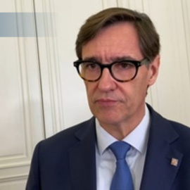 Salvador Illa: "No va a haber un referéndum de autodeterminación"