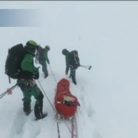 Rescatado un montañero con diversas fracturas tras sufrir una caída en Benasque (Huesca)