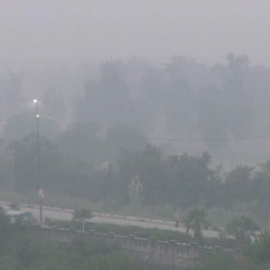 Nueva Delhi amanece por tercer día consecutivo envuelta en una densa capa de polución