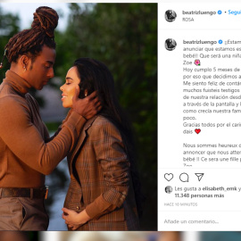 Beatriz Luengo anuncia que espera una niña junto a Yotuel Romero