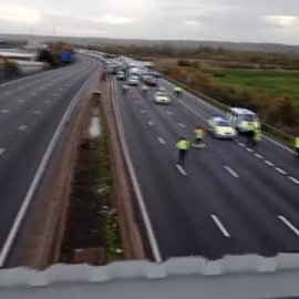 Los activistas climáticos de Stop Oil cortan por segunda vez la carretera más transitada de Londres