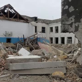 Los residentes de Jarkóv están devastados tras más de ocho meses de guerra