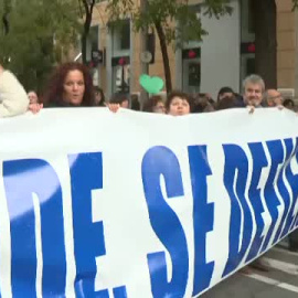 Multitudinaria marcha en Madrid contra el plan del gobierno regional de la Sanidad Pública 