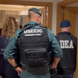 10 detenidos de la mayor organización de suministro de hachís en España