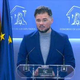 Rufián sobre la reforma del delito de malversación: "Se trata de que no se utilice el Código Penal como castigo ideológico"