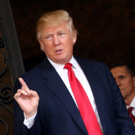 Donald Trump el pasado día 21 en Palm Beach. /REUTERS