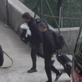 La selección española de fútbol pone rumbo a Jordania