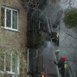 Kiev vuelve a sufrir una ola de ataques con misiles por parte de Rusia