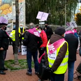 Pensionistas reclaman en Vitoria pensiones  "dignas"