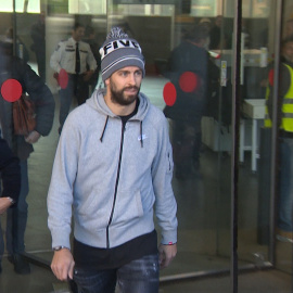 Gerard Piqué declara en la Ciutat de la Justícia