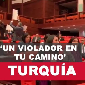 Turquía: 'Un violador en tu camino'