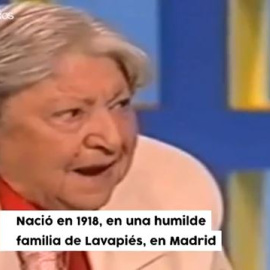 Se cumplen 20 años de la muerte de Gloria Fuertes