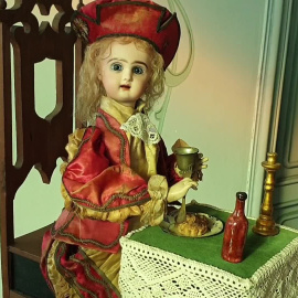 Así se mueve un muñeco autómata de finales del siglo XIX en la Casa Lis de Salamanca