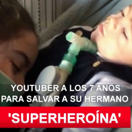 Superheroína a los 7 años