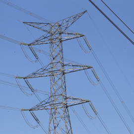 Torre de alta tensión. E.P.