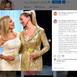 Primeras imágenes de Ana Obregón y Anne Igartiburu de las Campanadas 2020