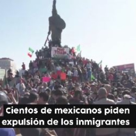 Cientos de mexicanos piden la expulsión de 3.000 hondureños de Tijuana