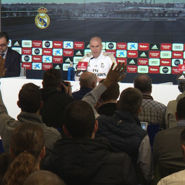 Zidane ofrece una rueda de prensa previa al 'Clásico'
