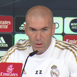 Zidane cree que el Real Madrid llega "en un momento bueno" al Clásico