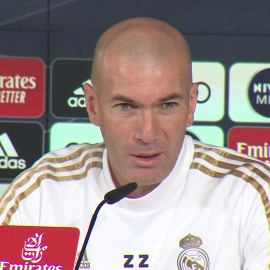 Zidane y la seguridad en el Clásico: "No me preocupa nada"