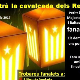 Cartel distribuido por la Assemblea Nacional Catalana de Vic