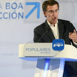 El presidente de la Xunta de Galicia, Alberto Núñez Feijóo.-EFE